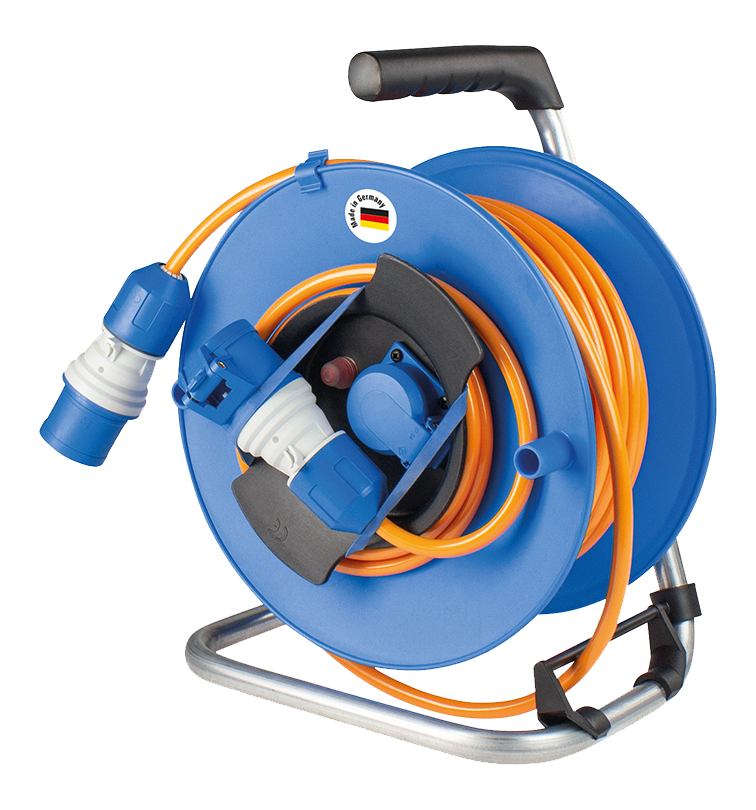 Schwabe Camping CEE Powerlight Kabelhaspel 230V/16A IP44 H07BQ-F 3G2,5 25m