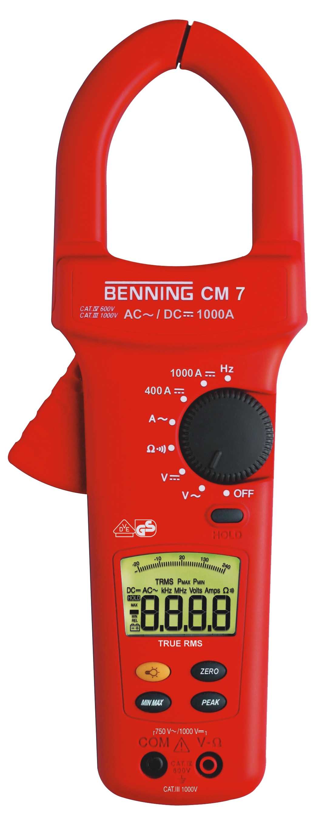 BENNING CM 7 Stroomtang-Multimeter TRUE RMS