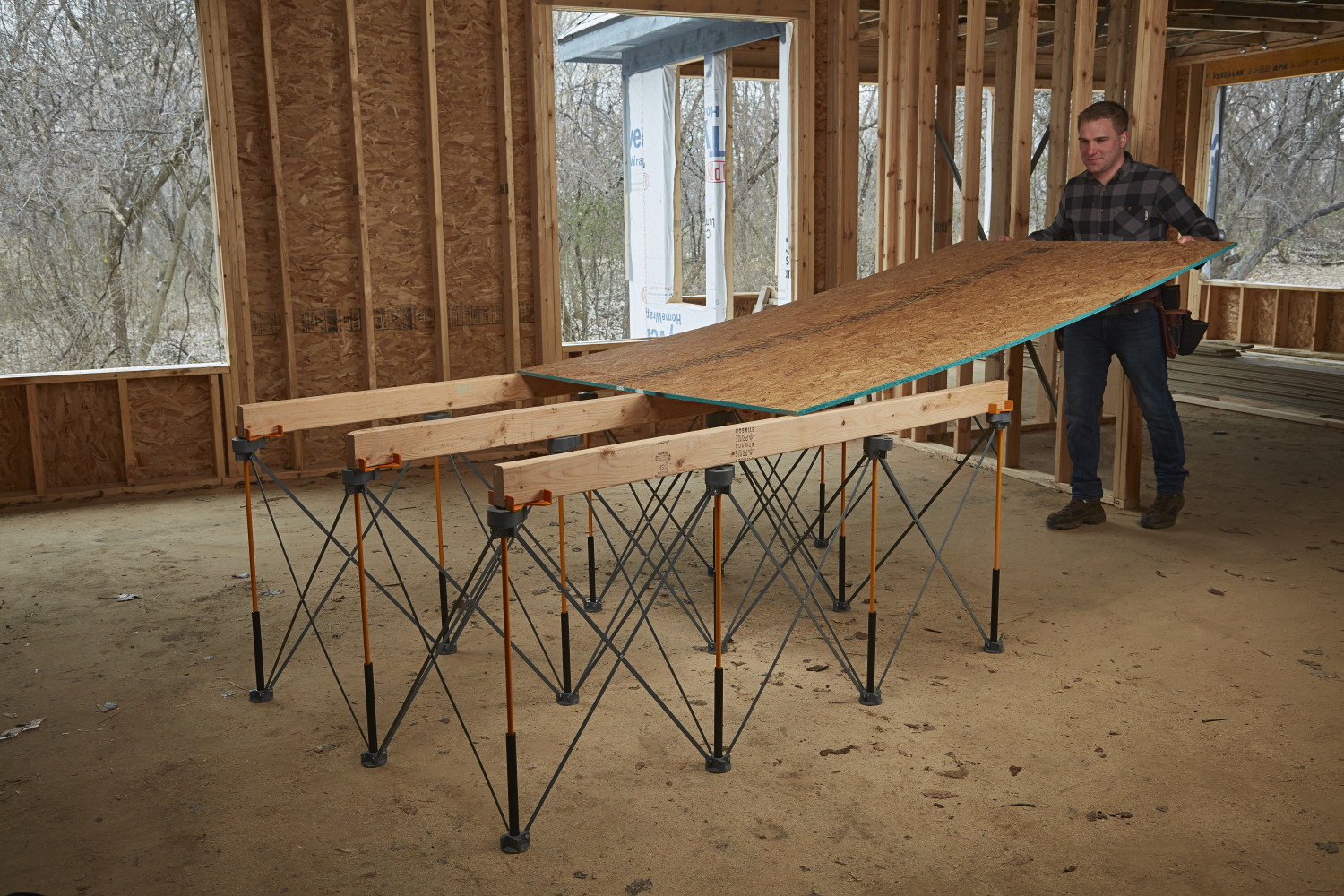 Bora Centipede Onderstel inklapbare Werktafel 76cm CK12S 122x182cm.png