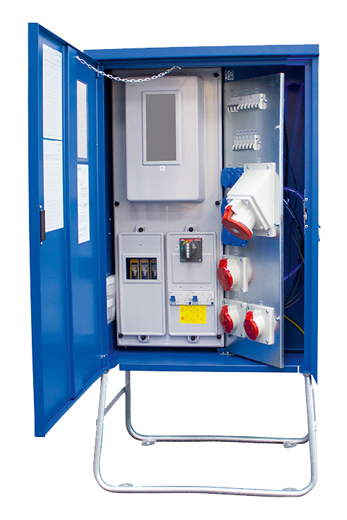 Schwabe CEE Bouwplaats Stroomverdeelkast AVE1 400V/63A 55kVA IP44