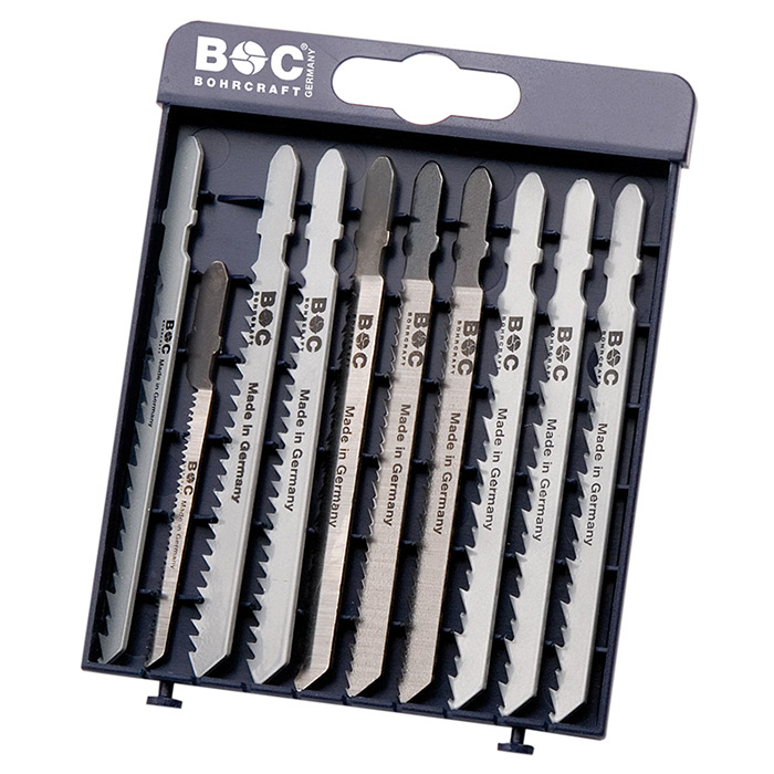 BC Decoupeerzagenset tbv hout St-W10, 10-delig