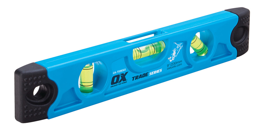OX Trade Torpedo Kunststof Waterpas 230mm