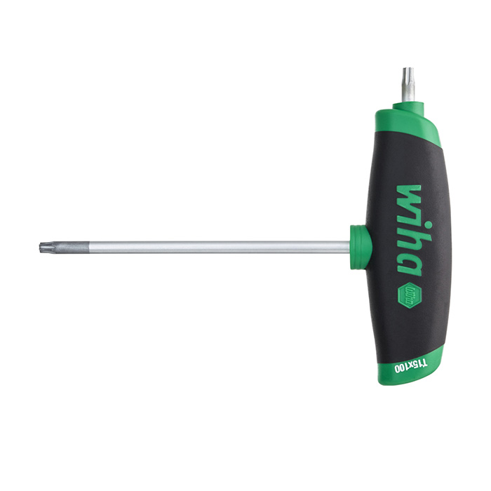 WIHA T-greep Torxsleutel met zijpunt ComfortGrip 364 DS T40x150mm
