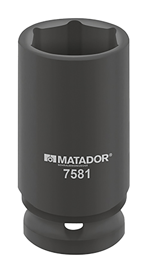 Matador 3/4" Krachtdop Lang Inbus  30x90mm