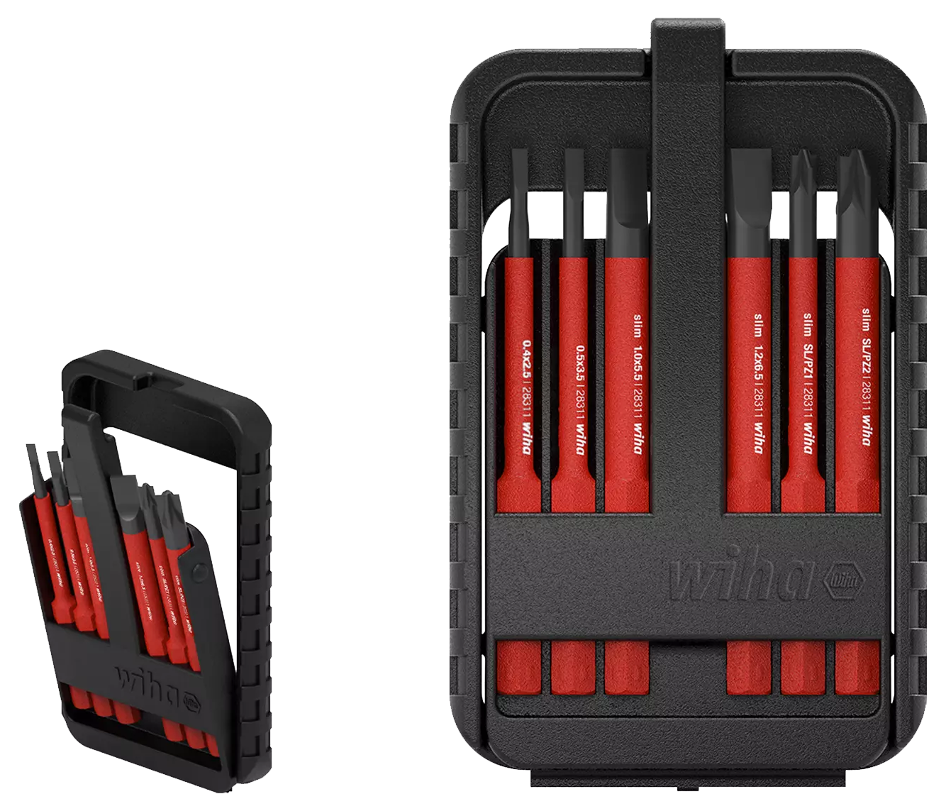 WIHA SlimBitset Electric Box 2831 SL/PZ, 7-delig in blister