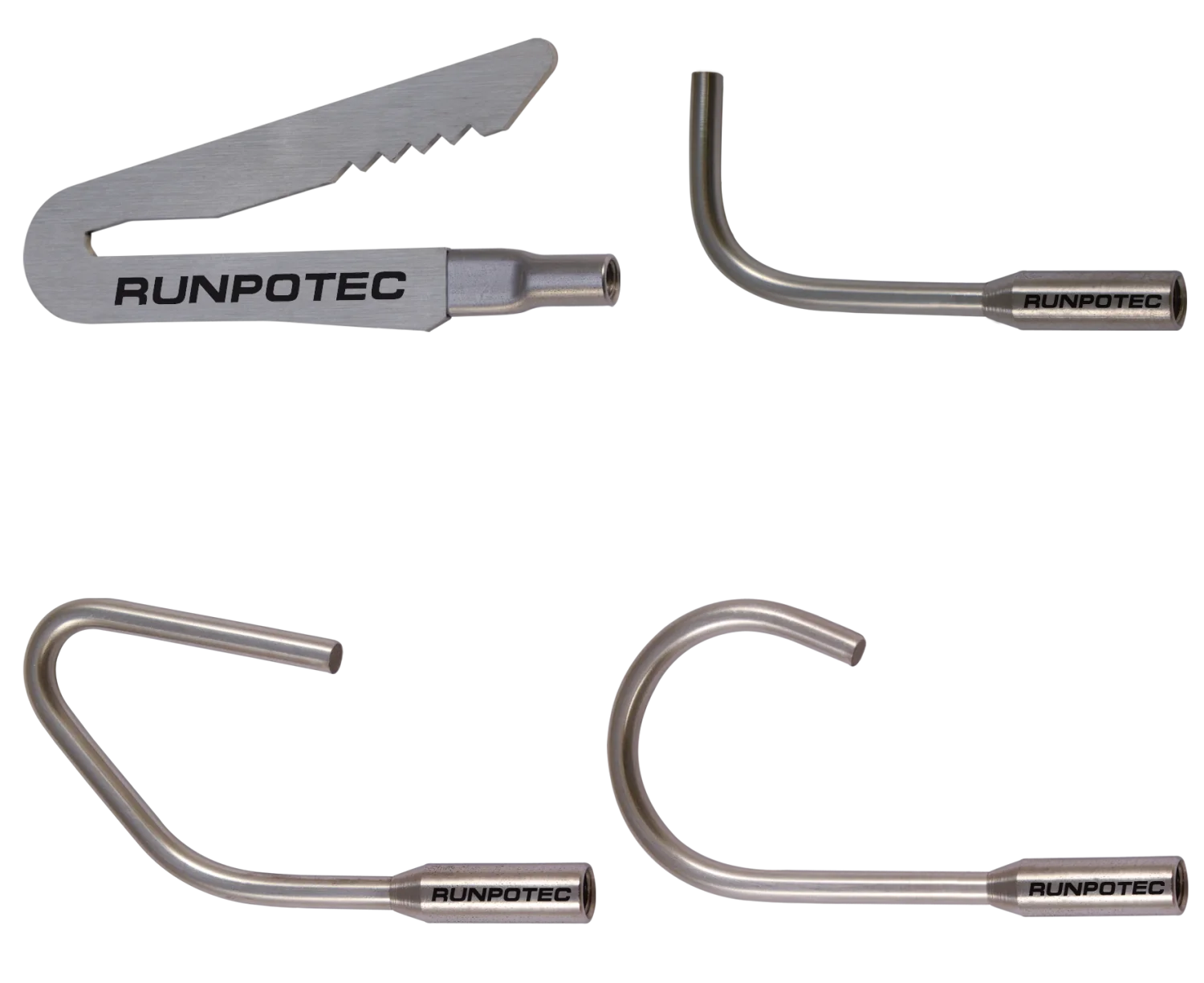 RUNPO Vanghaken Set RVS, 4-delig.png