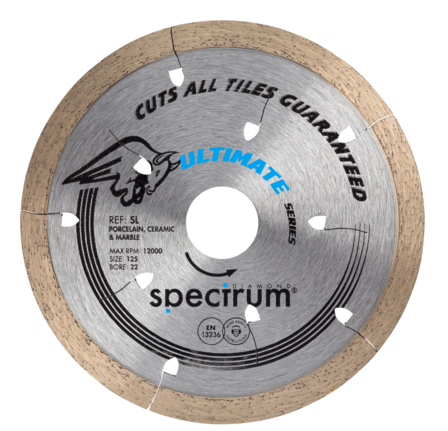 OX Pro Diamantzaagblad Tegels SL 125mm