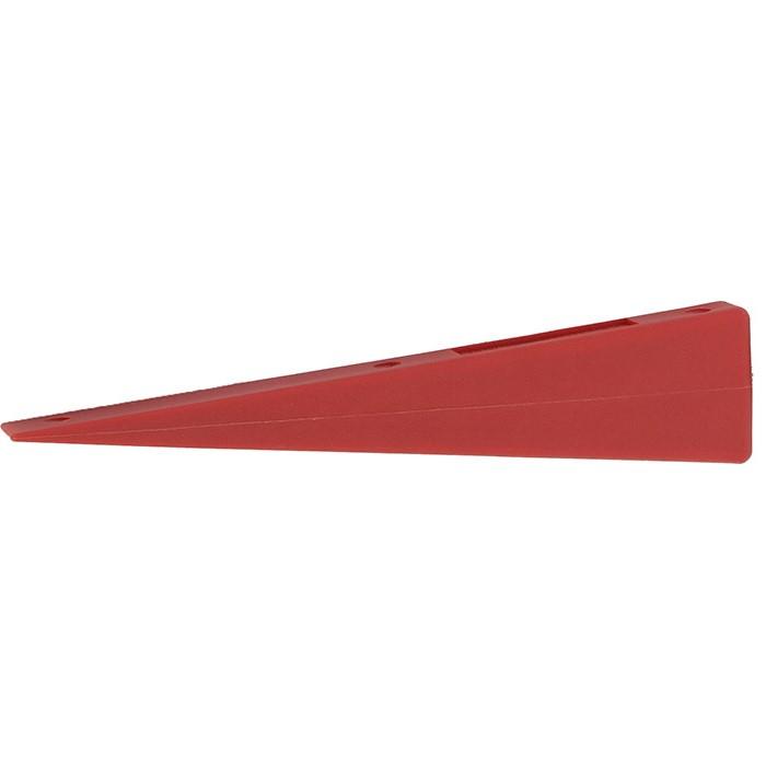 Kunststof Wig 1000V Rood 160 x15x30mm