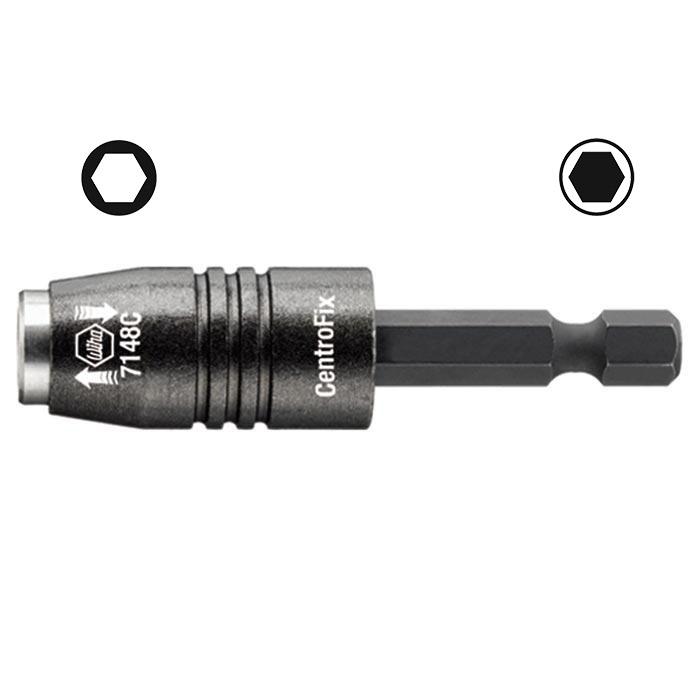 WIHA Snelwissel Bithouder 1/4" CentroFix E 6,3 7148 60mm