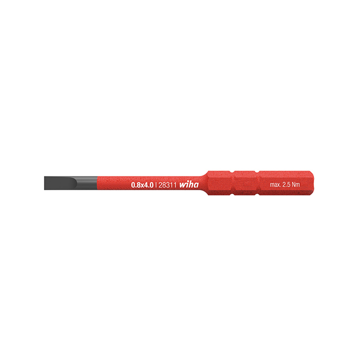 WIHA Bit SlimBit Electric Sleufkop 2831-10 1,5mm 0.2 Nm