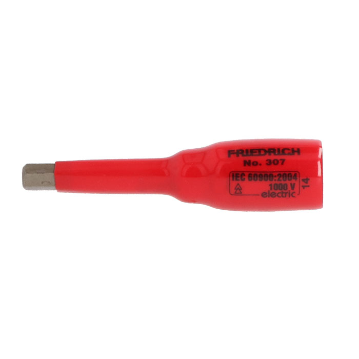 Friedrich 3/8" Inbusdop 307 1000V 80mm 10mm