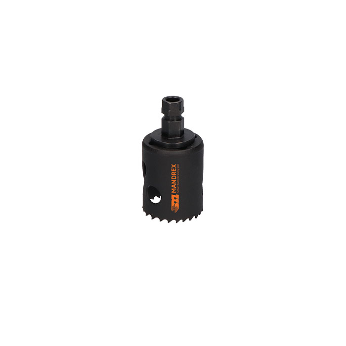 Mandrex Bi-metaal EasyXcut Gatzaag M3 45mm met adapter MHB3Q0038B Ø38mm