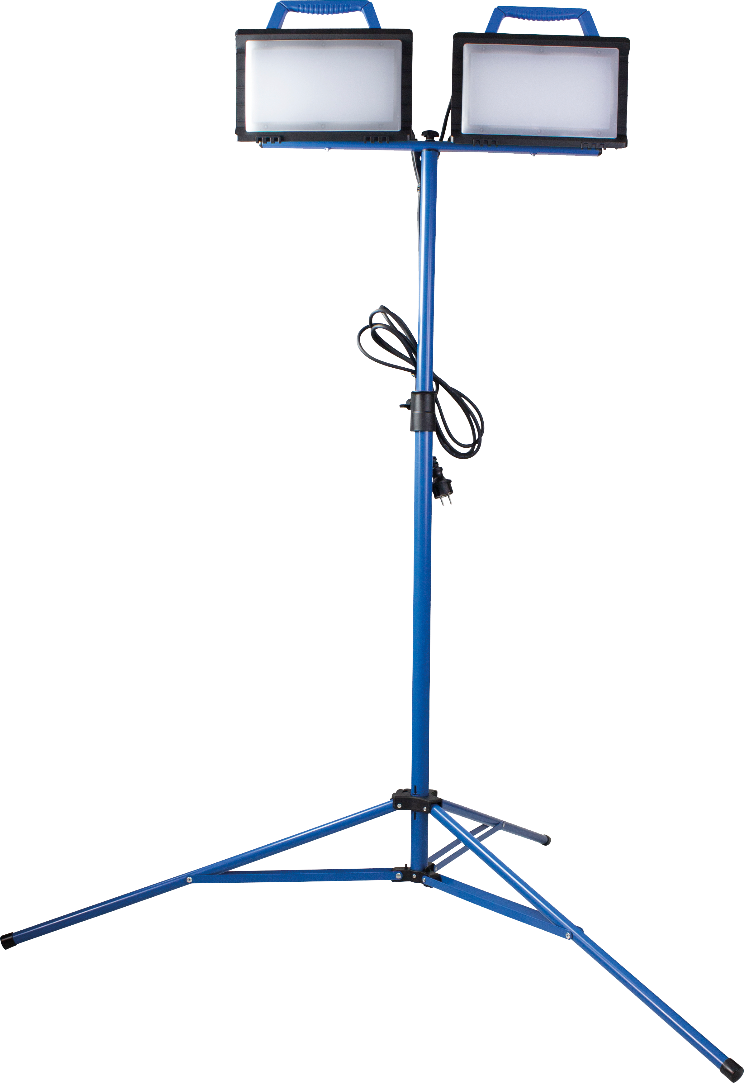 Schwabe Optiline LED Werklamp IP54 2 x 30W op Statief met Kabel H05RN-F 3x1,0 3m
