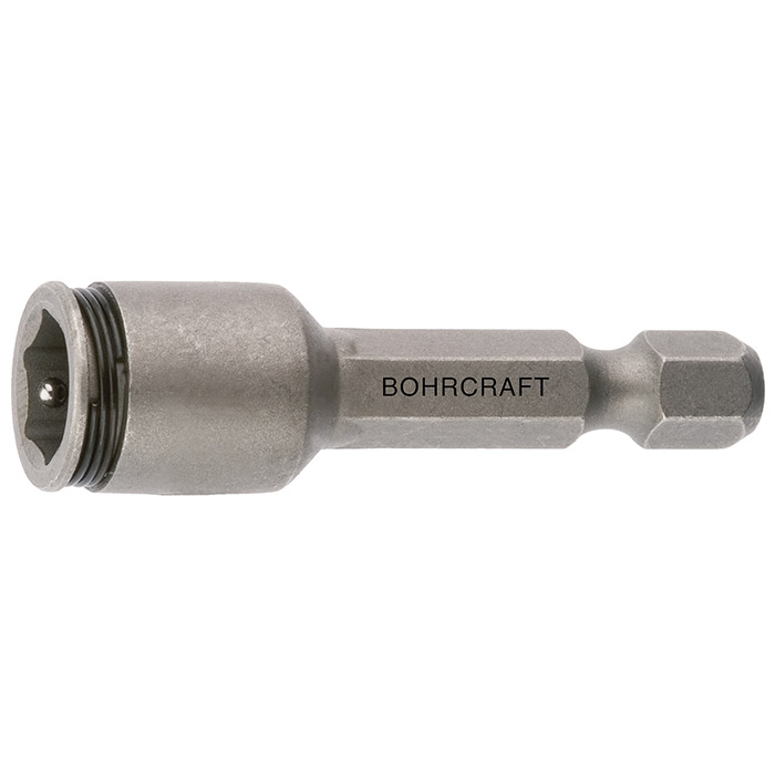 BC 1/4" Dopsleutelinzet met veerring SW 10 x 65mm (per 25st verpakt)