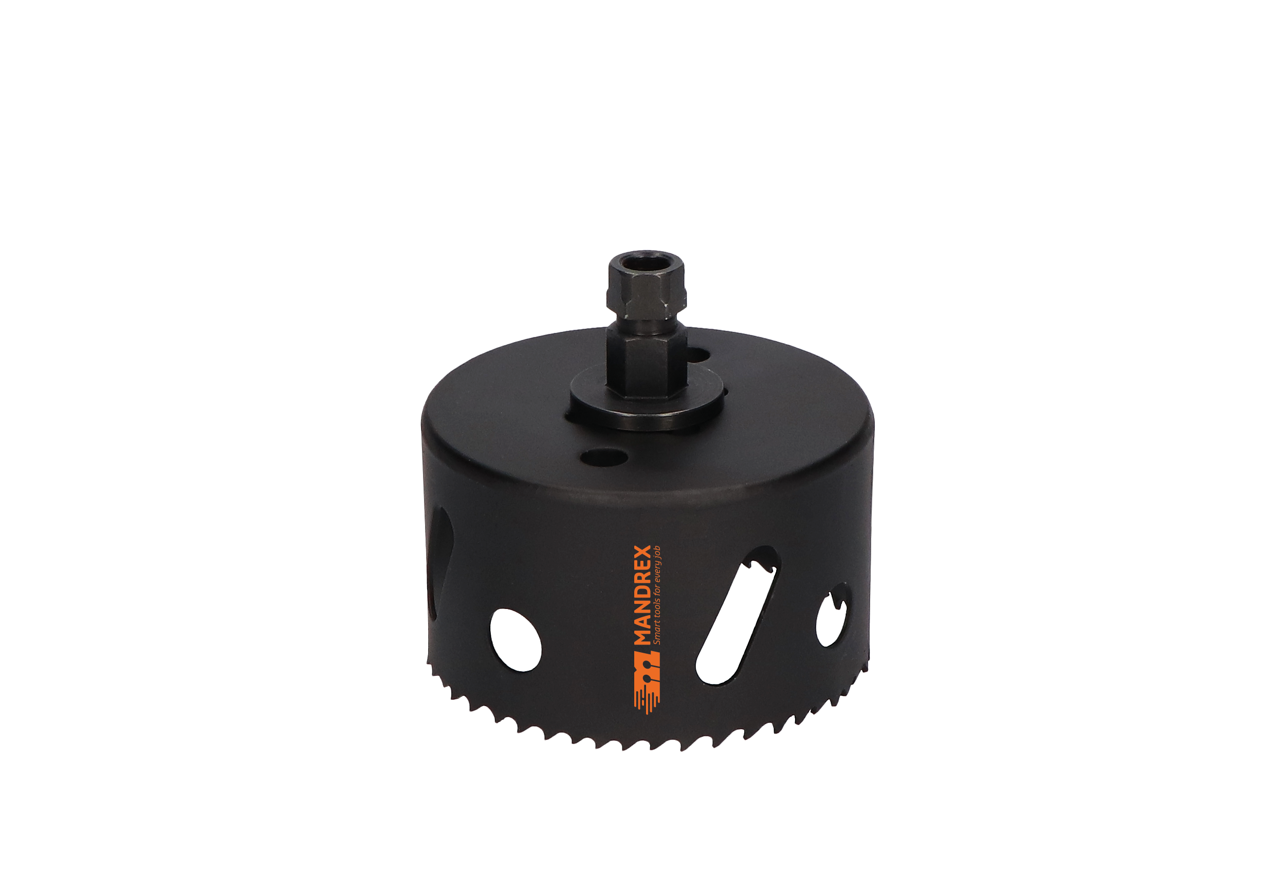 Mandrex Bi-metaal EasyXcut Gatzaag M3 45mm met adapter MHB3Q0079B Ø79mm