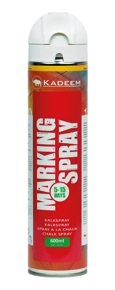 Kadeem Markeerspray Tijdelijk 600ml Wit