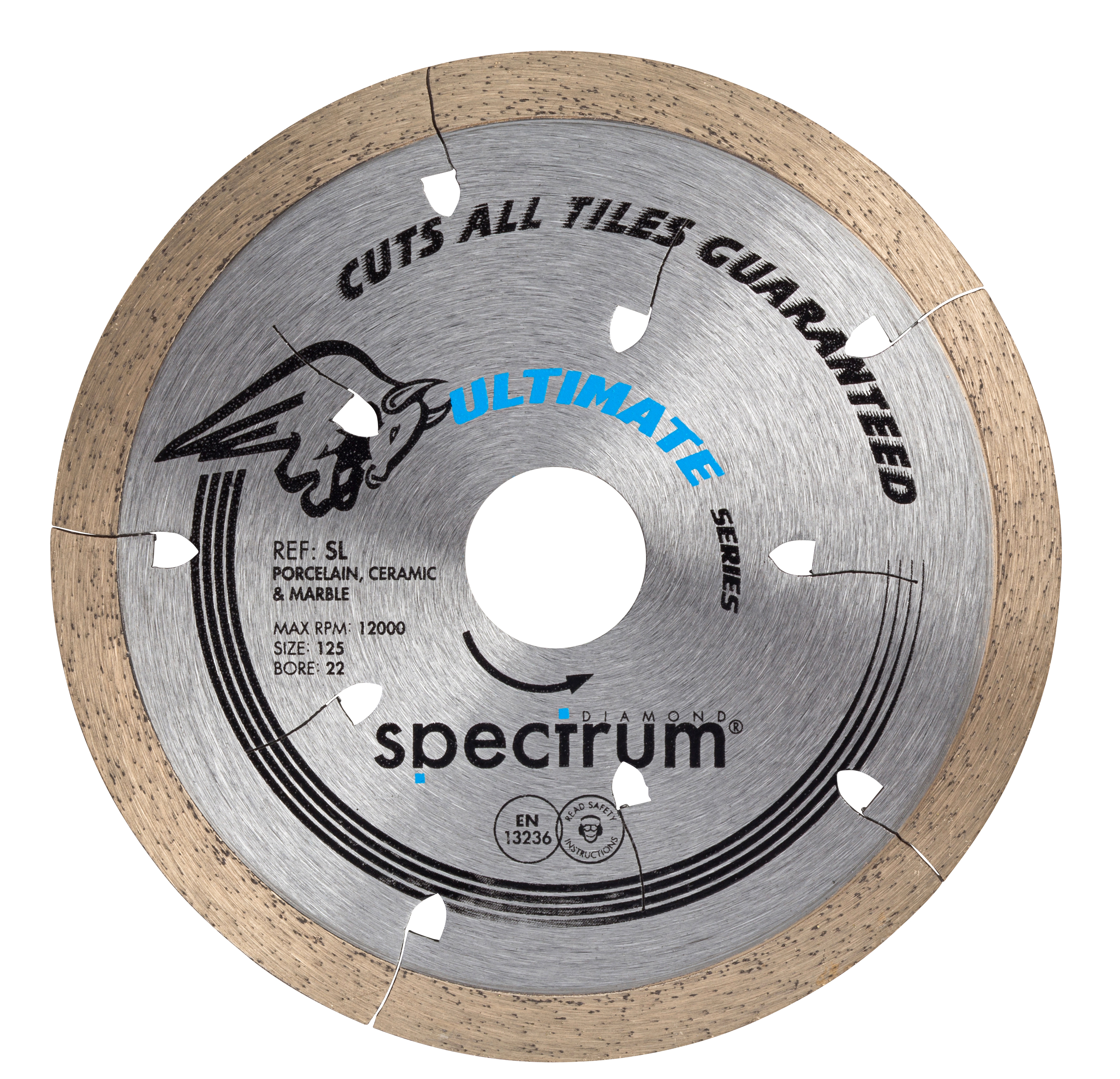 OX Pro Diamantzaagblad Tegels SL 125mm