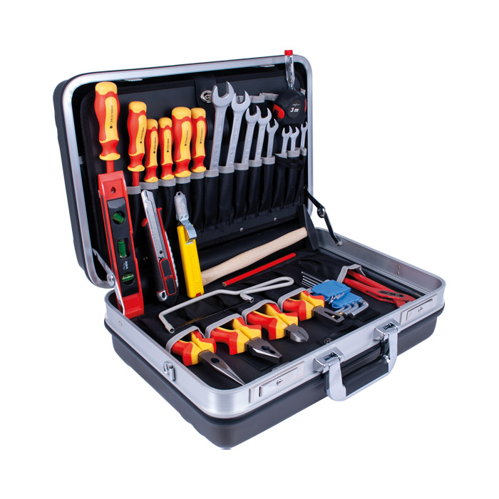 AMW Gereedschapskoffer Elektro, 38-delig