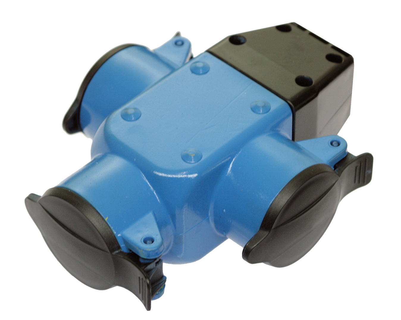Schwabe Verdeeldoos 230V/16A IP44 3-voudig zonder Verlengkabel