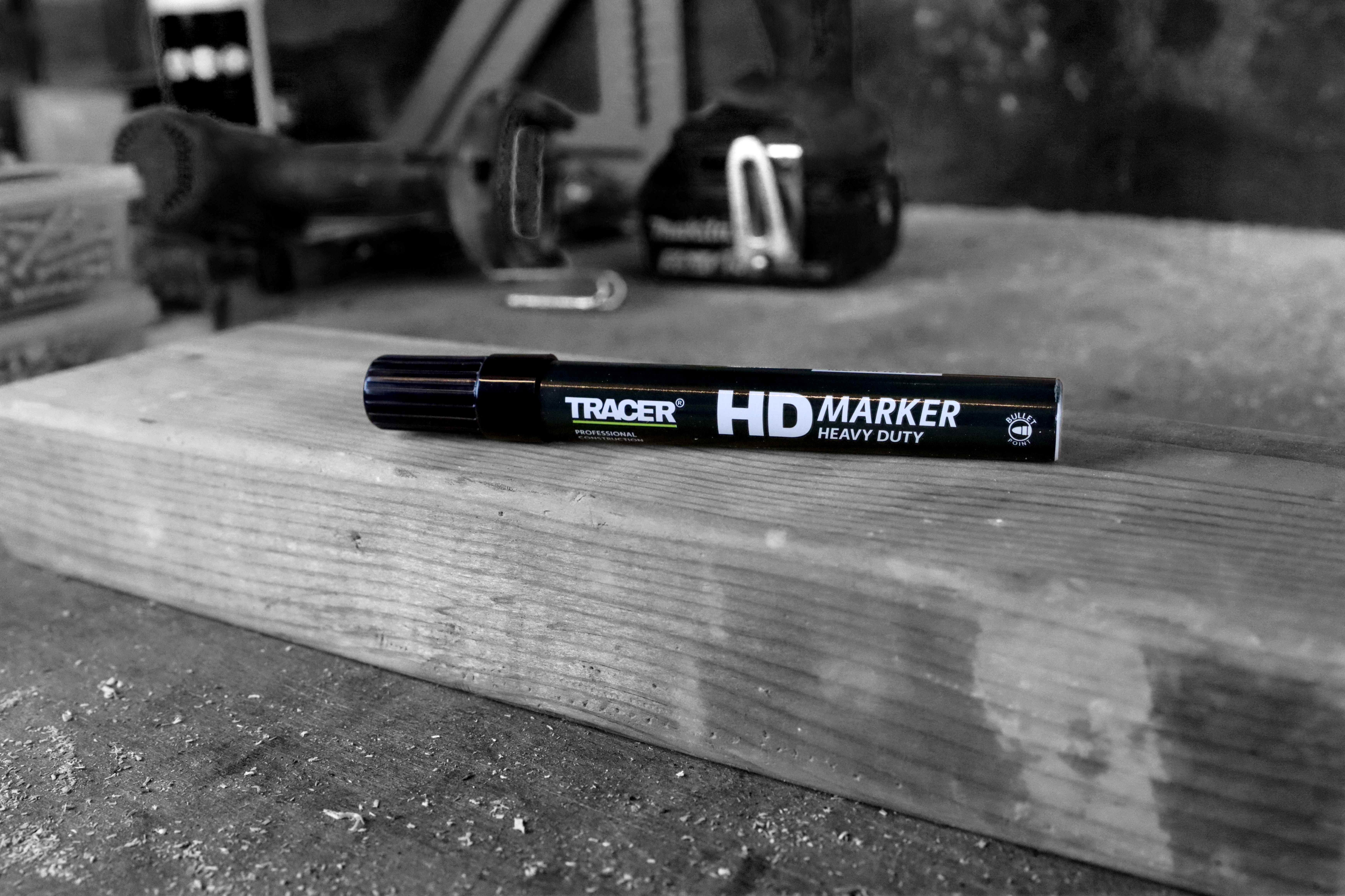 TRACER Permanent Marker AHD1 heavy duty zwart