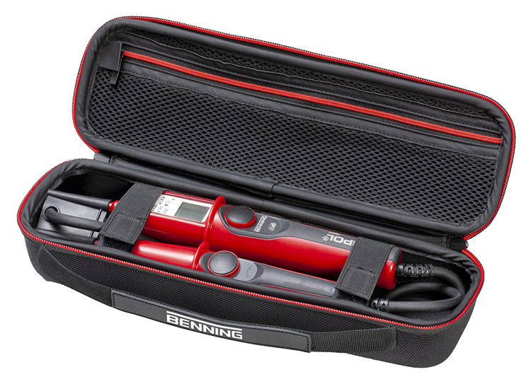 BENNING Duspol Digital Tweepolige Spanningstester + Draagtas Premium