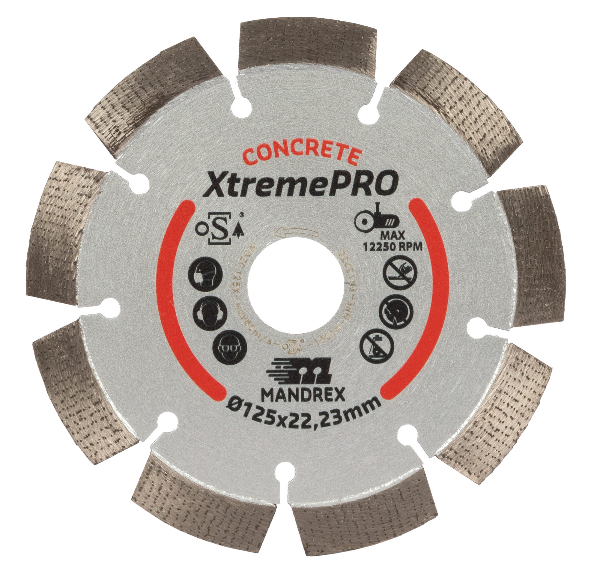 Mandrex Beton XtremePro Diamantzaagblad MDZC115X 115mm