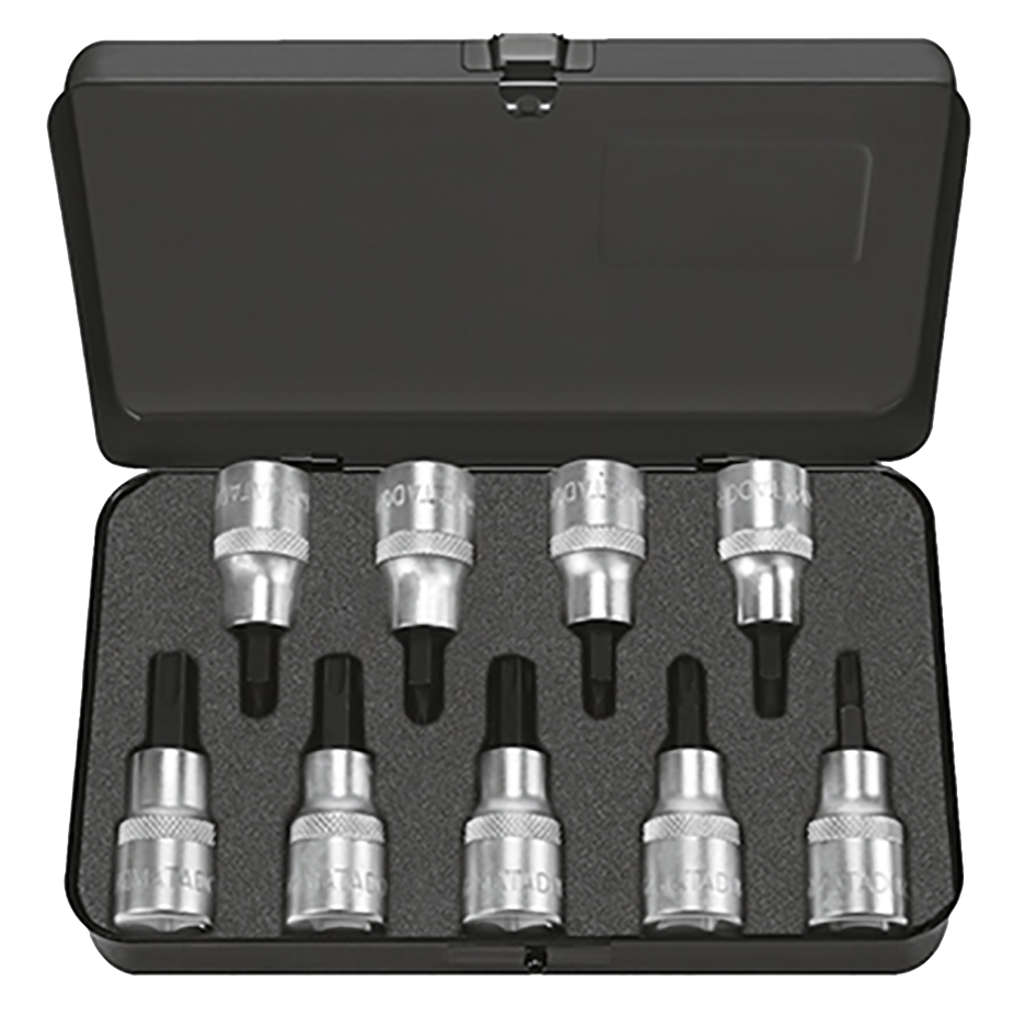 Matador 1/2" Schroevendraaierdopsleutelset TORX TR, 9-delig