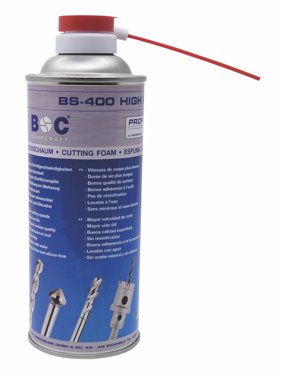 BC PP Snijolieschuim BS-400 400ml