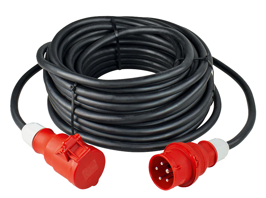 Schwabe CEE Verlengkabel Neopreen 400V/16A IP44 H07RN-F 5G1,5 10m