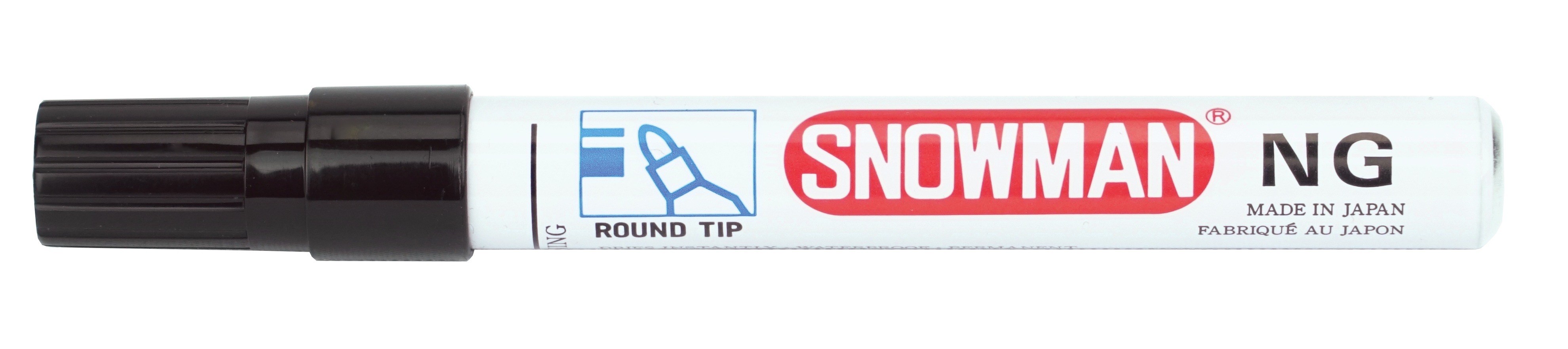 Snowman NG-01 Permanente Marker Zwart (12 st.)