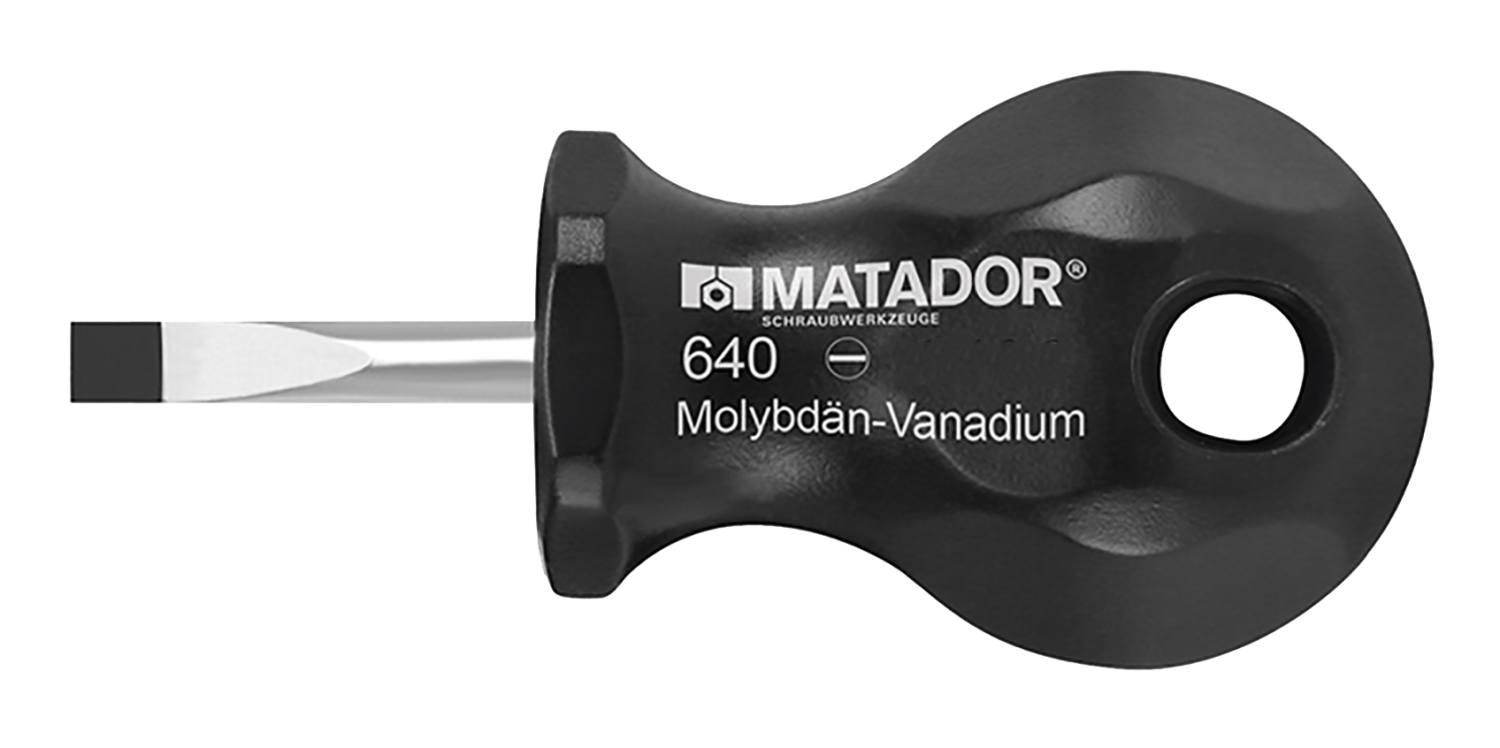 Matador Stubby Sleufschroevendraaier 4,0x25mm