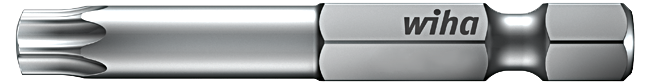WIHA Professional Bit 1/4" E6,3 TORX Tamper Resistant 7045 T27Hx50