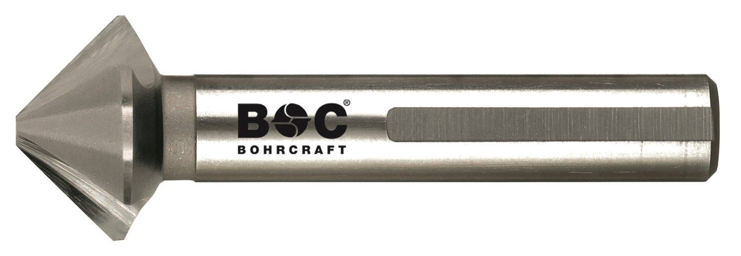 BC PP Verzinkboor HSS-E Co 5% DIN 335 vorm C 90° Ongelijke Steek 31,0mm