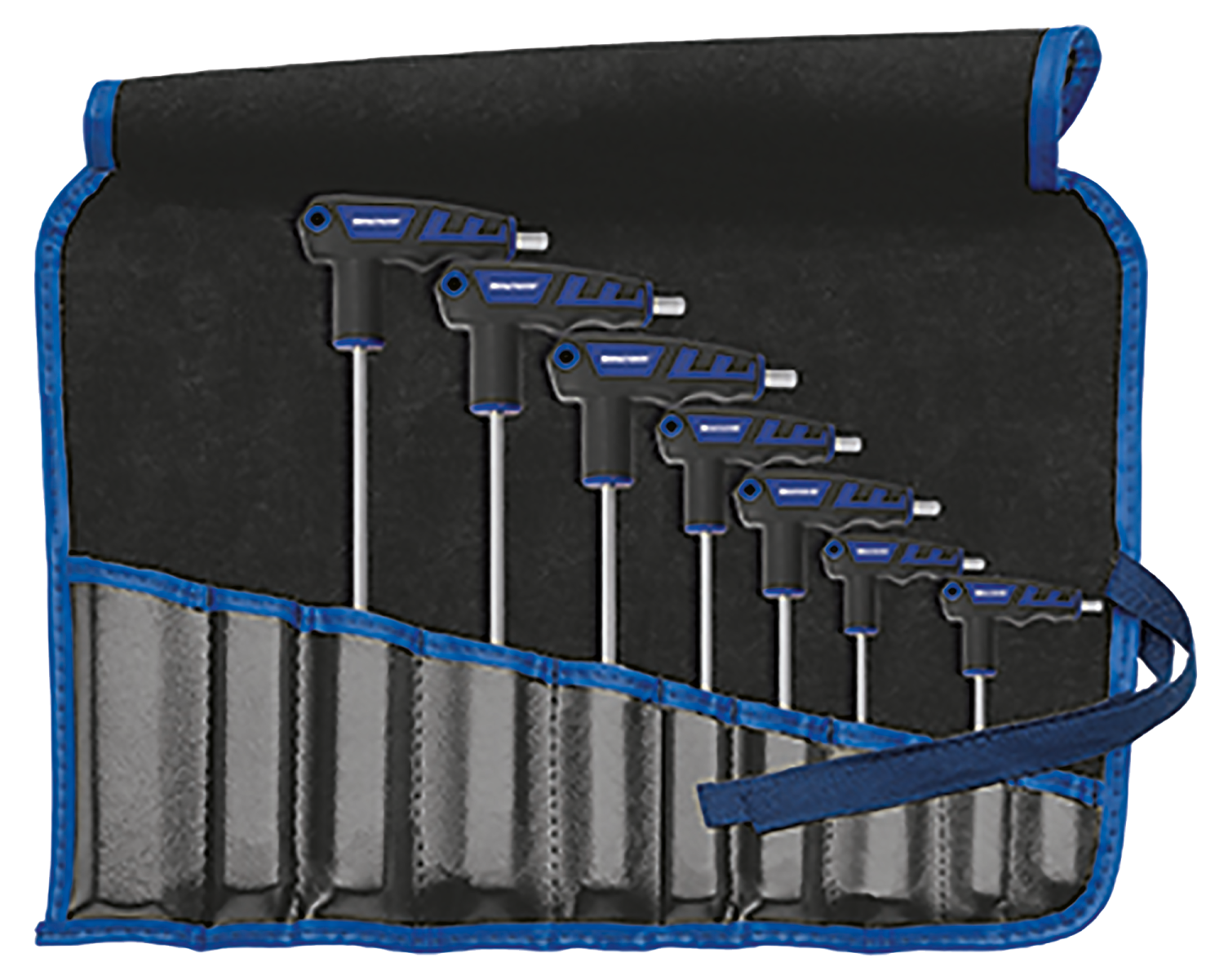 Matador T-greep Inbussleutelset Kogelkop 2-10mm