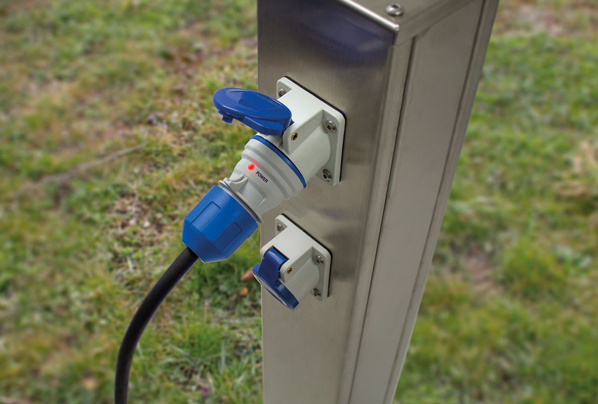 Schwabe Camping CEE Powerlight Kabelhaspel 230V/16A IP44 H07RN-F 3G2.5 25m