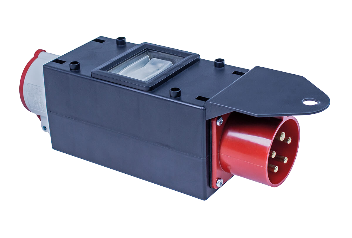 Schwabe CEE MIXO Adapter 400V/32A IP44 5-polig NAHE