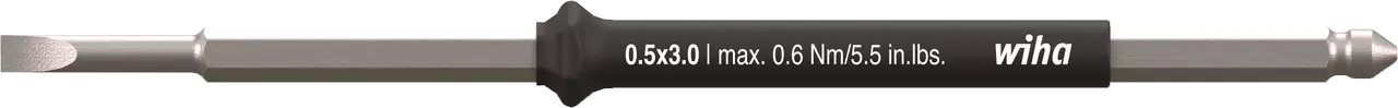 WIHA Wisselschacht voor easyTorque Key Sleufkop 28590 3,0mm 0,6 Nm