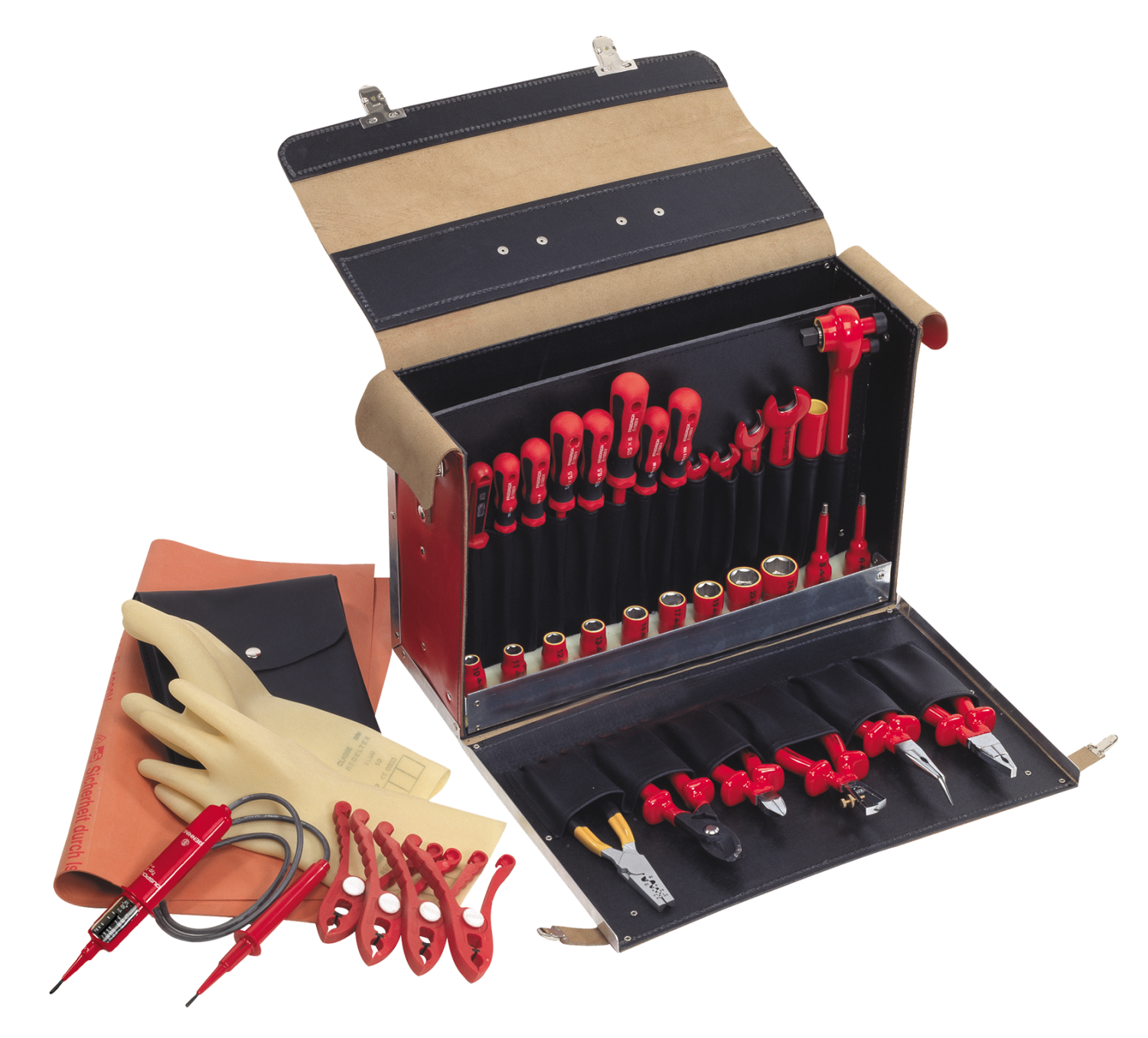 Friedrich Gereedschapskoffer 1000V VDE "UNIVERSAL", 32-delig
