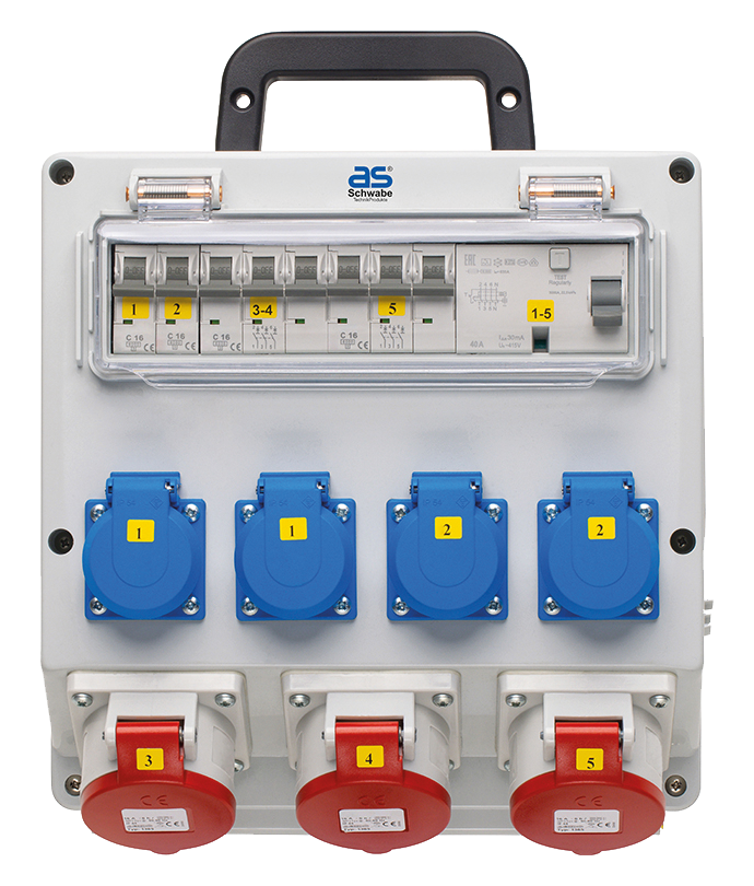 Schwabe CEE Stroomverdeler FIXO 10D
