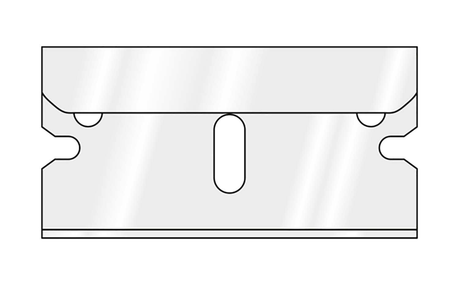 Matador Reserveblad tbv Glasschraper (10 stuks)