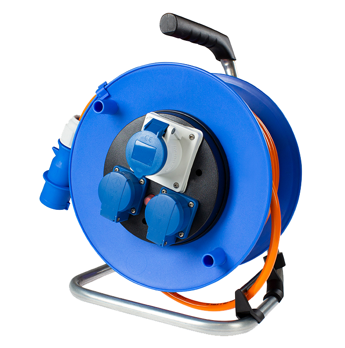 Schwabe Camping CEE Powerlight Kabelhaspel 230V/16A IP44 H07BQ-F 3G2.5 25m