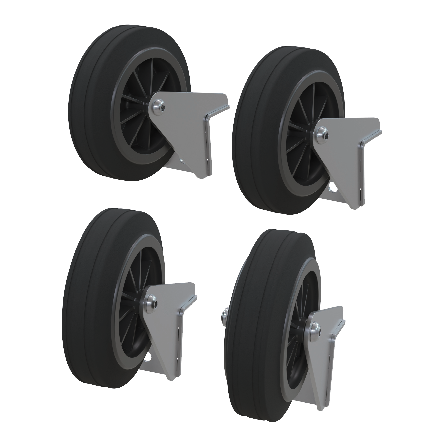 RUNPO Transportwielen t.b.v. RUNPOLIFTER 4500 (4 stuks)