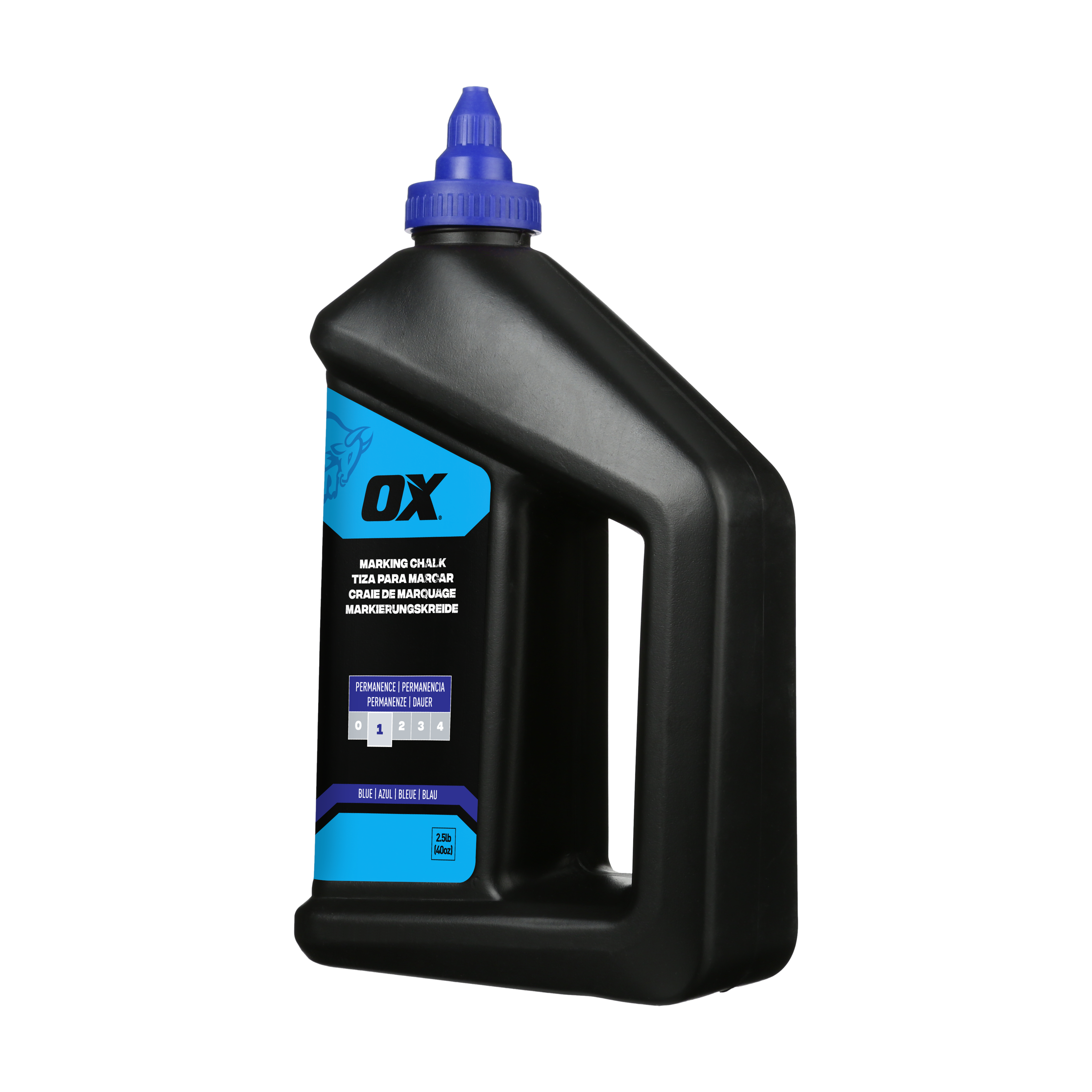 OX Pro Standaard Markeerkalk blauw 1.15kg