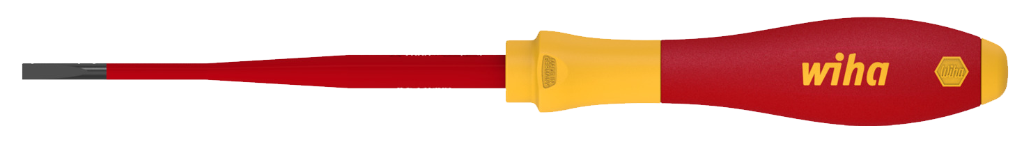 WIHA Sleufschroevendraaier SoftFinish Electric slimFix 1000V 3201 3,5x100
