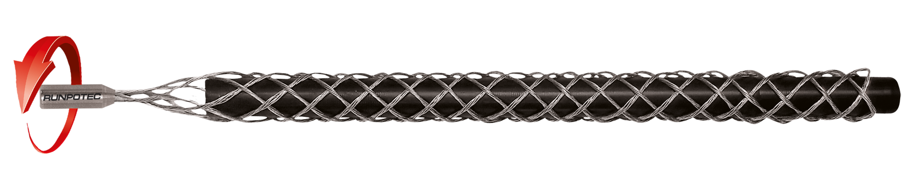 RUNPO RVS Kabeltrekkous met RTG6 schroefdraad 4-6mm