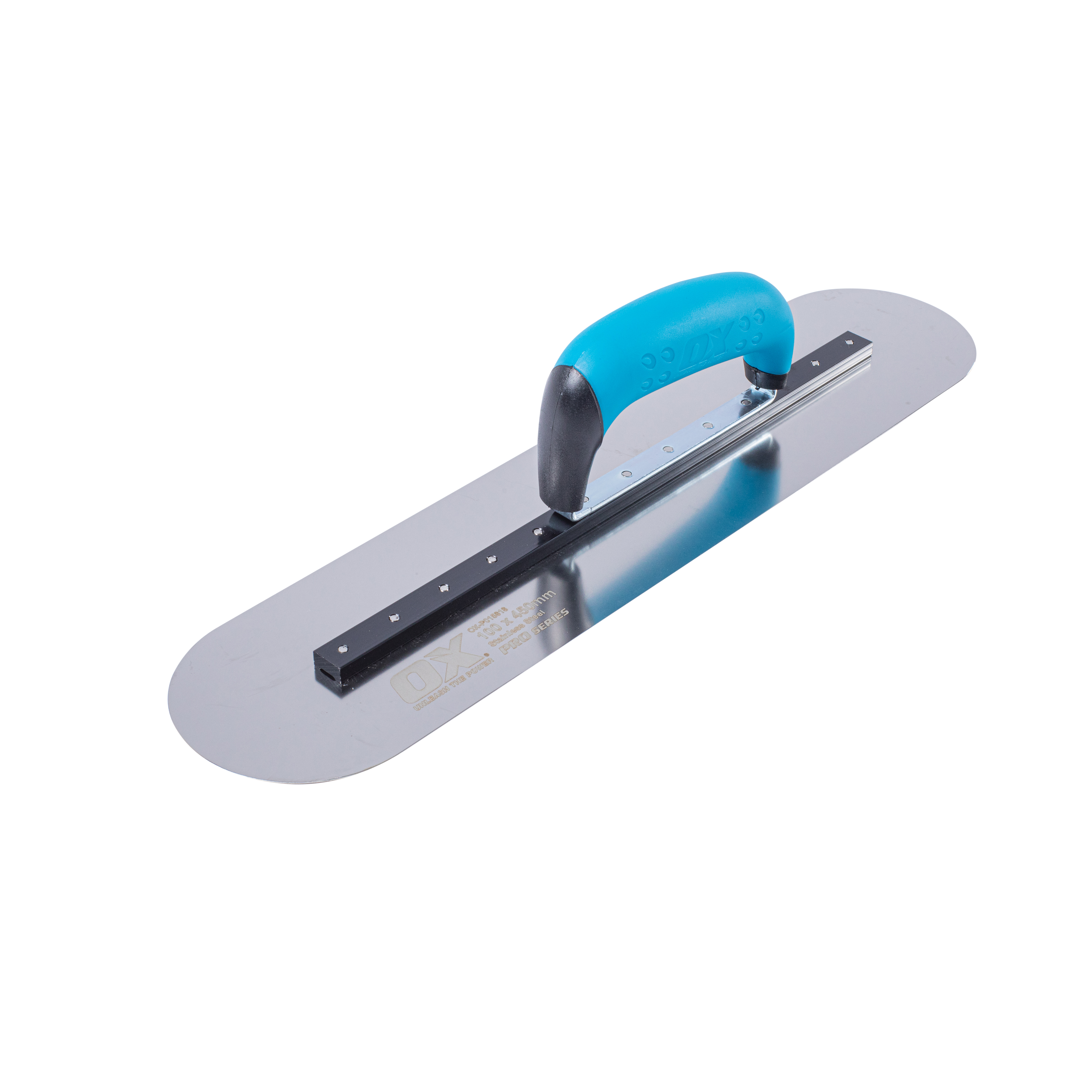 OX Pro Pleisterpaan Softgrip RVS 110 x 450mm