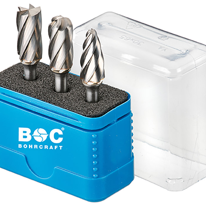 BC Stiftfrezenset HM R3 ALU vorm B/C/F 3-delig