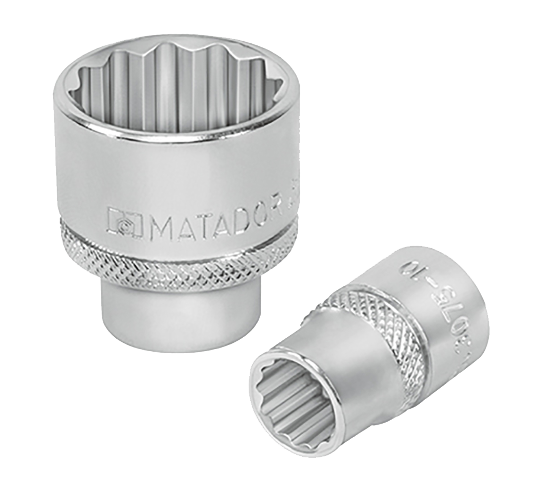 Matador 1/2" Twaalfkantdop 21/32"