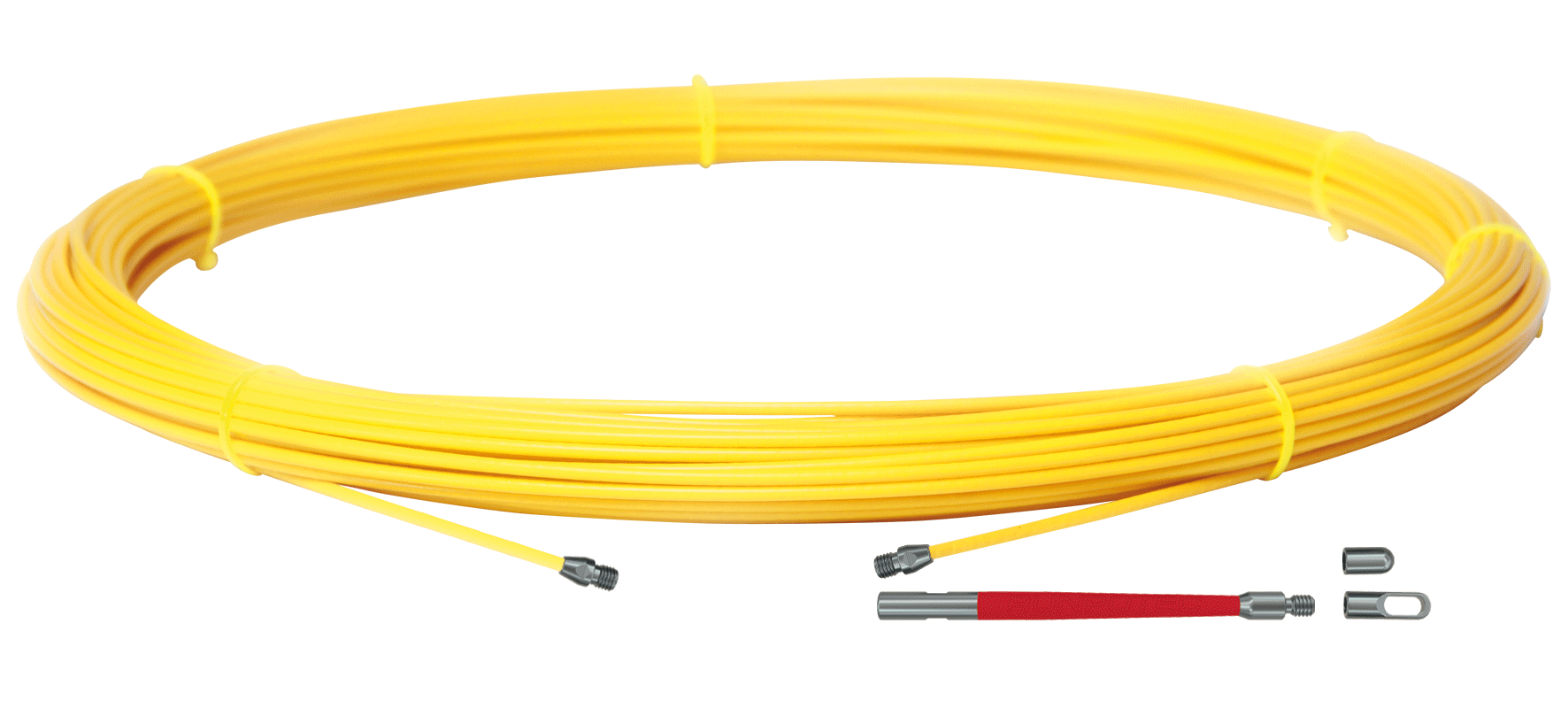 RUNPO GF3 SLIM Glasvezel Vervangingstrekveer Ø 3mm RTG3 20m