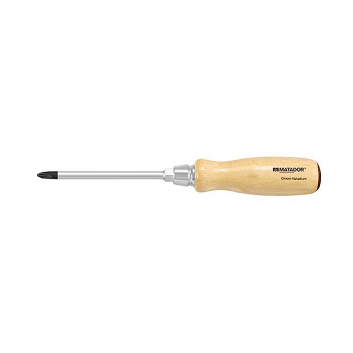 Matador Kruiskopschroevendraaier Hout PH1